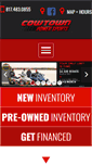 Mobile Screenshot of cowtownpowersports.com